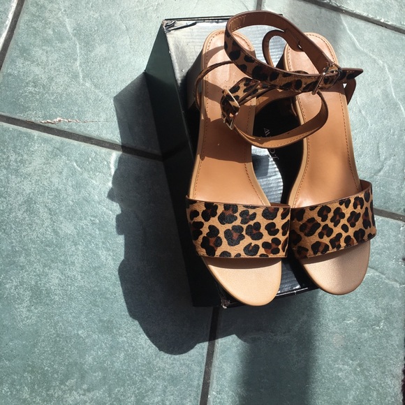J. Crew Shoes - J Crew Animal Print Sandal